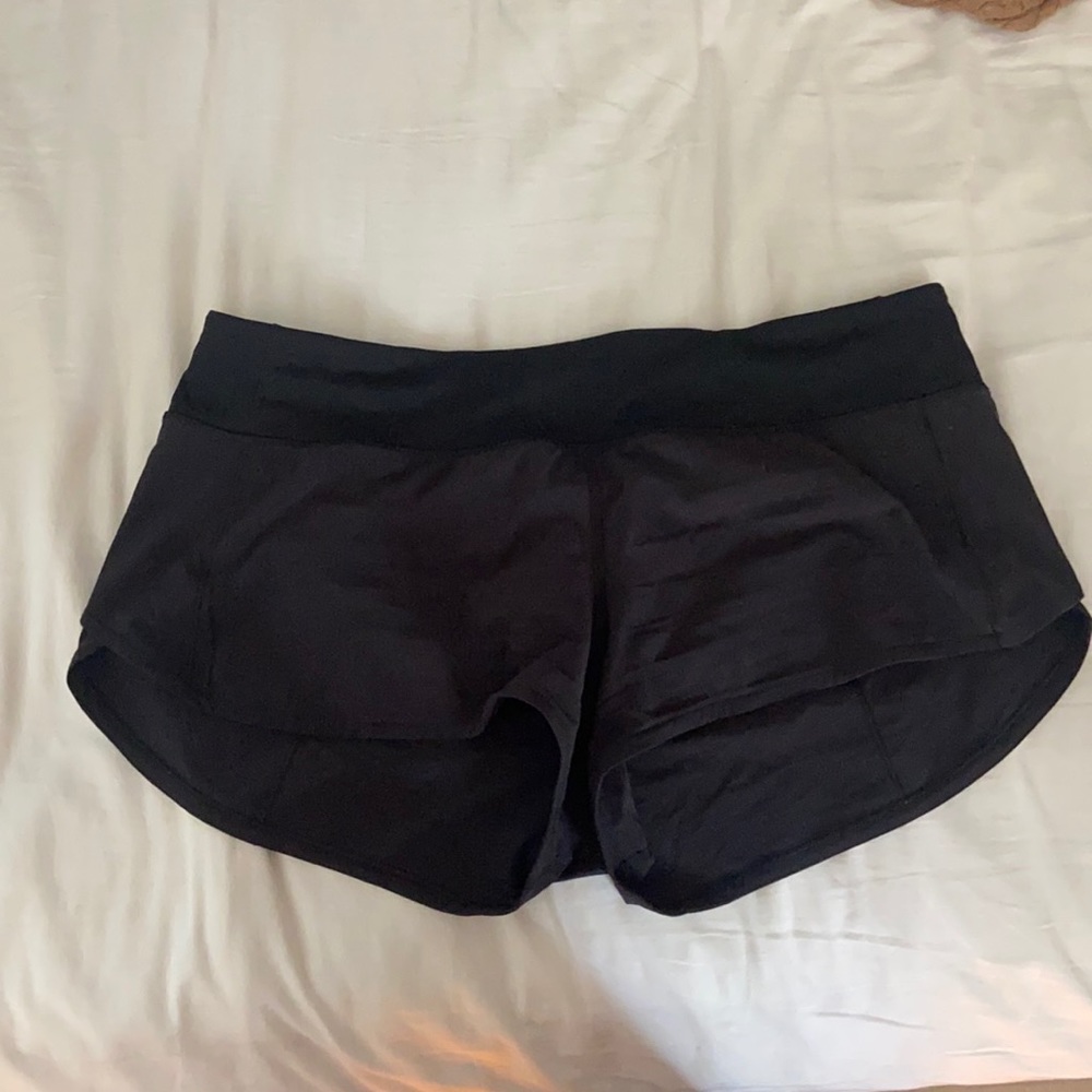 lululemon black shorts